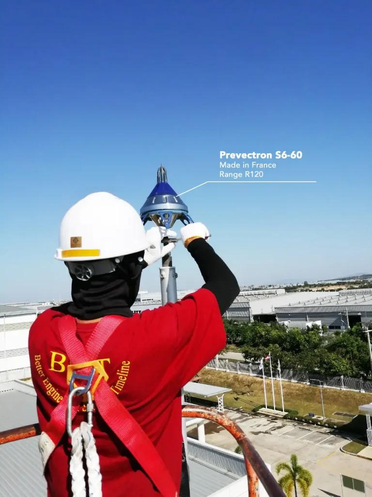 pasang anti petir di gedung