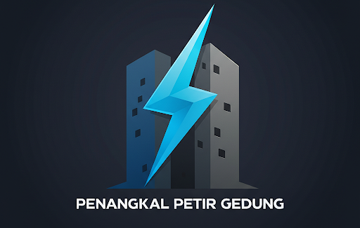 logo penangkal petir gedung
